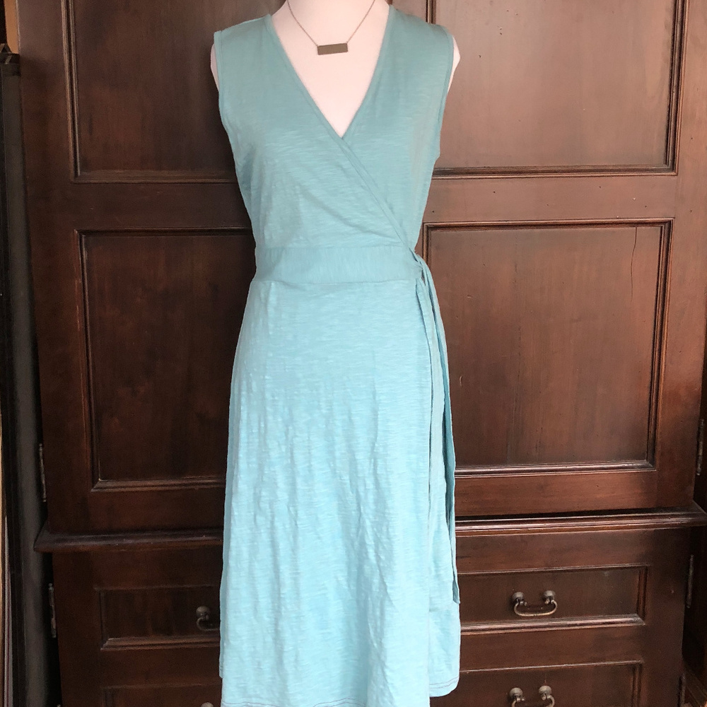 Matilda Jane Flower Shop Teal Kimono dress M NWOT